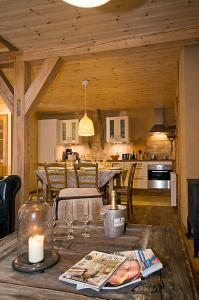 Restoran atau tempat lain untuk makan di Chalet Le Villarais