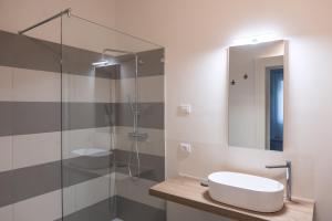 A bathroom at Residenza Giulio Romano