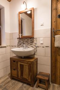 
Ein Badezimmer in der Unterkunft Haus Waldfrieden
