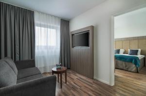 Μια τηλεόραση ή/και κέντρο ψυχαγωγίας στο Hotel Oxelösund