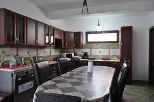 Η κουζίνα ή μικρή κουζίνα στο Vila Teoharie