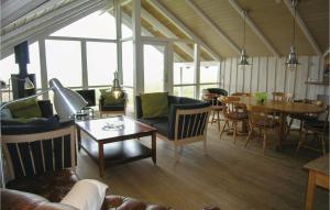 Posezení v ubytování Holiday Home Laxtonvej Humble Denm
