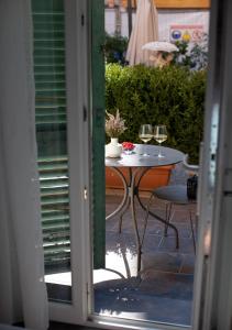 Balcon ou terrasse dans l'établissement Hôtel restaurant Oasis