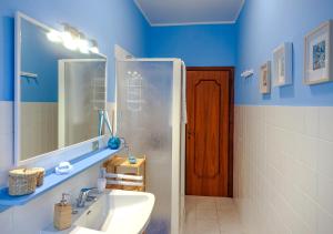 Koupelna v ubytování Don Alfonso Apartaments