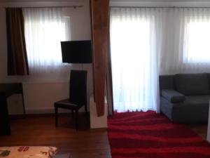 TV a/nebo společenská místnost v ubytování Gasthaus zum Engel