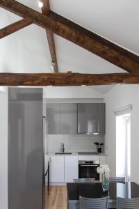 A cozinha ou kitchenette de Varandas do Nabão