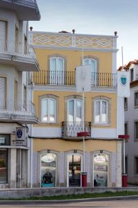 O edifício onde o apartamento está situado