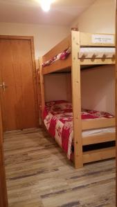 Perthuis 11D - Appartement 5 pers - Chatel Reservationにある二段ベッド