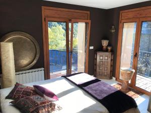 Voodi või voodid majutusasutuse Casa Rustica Cabanes toas