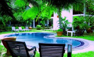 Bazén v ubytování Moonstone Villas nebo v jeho okolí