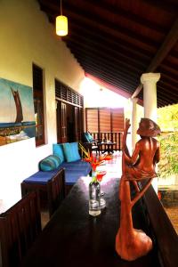 Posezení v ubytování Moonstone Villas