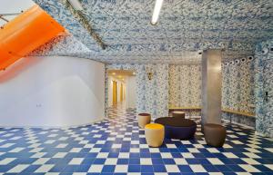 Posezení v ubytování Loop INN Hostel Cartagena