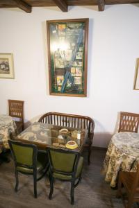 Posezení v ubytování Montecristo Chalet