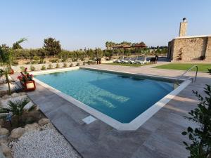 Bazén v ubytování Villa Yioukkas nebo v jeho okolí