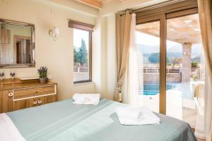 The swimming pool at or close to Villa Elenitsa