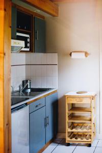 Una cocina o zona de cocina en Les chalets d'Arrens