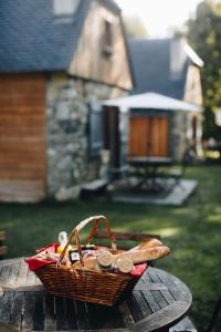 Jardín al aire libre en Les chalets d'Arrens
