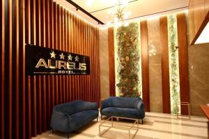 Posezení v ubytování Aurelis Hotel