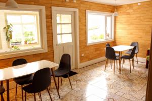 Posezení v ubytování Hostal Compass del Sur