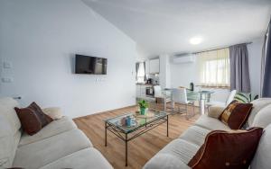 TV a/nebo společenská místnost v ubytování Apartment Kraljevic