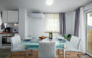 Kuchyň nebo kuchyňský kout v ubytování Apartment Kraljevic