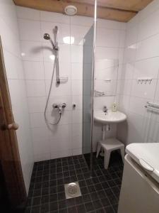 Ένα μπάνιο στο Otsontupa Apartment +54 φωτογραφίες