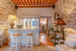 Loungen eller baren på Villa Pitti Amerighi - Residenza d'Epoca