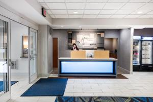 The lobby or reception area at Holiday Inn Express Charlotte West - Gastonia, an IHG Hotel