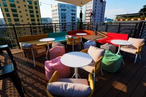 Posezení v ubytování TOOJOU Kota Kinabalu