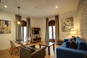 Et opholdsområde på Apartamentos Setas Center