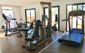 Fitness centrum a/nebo fitness zařízení v ubytování Hotel Victoria Playa