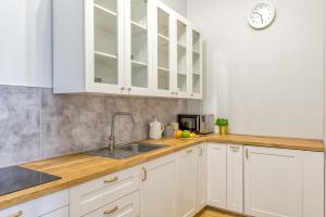 Kuchyňa alebo kuchynka v ubytovaní Apartament Diamentowy