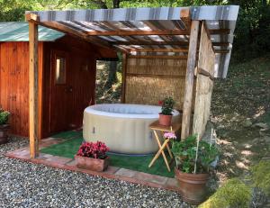 Zahrada ubytování Casa Al Bosco