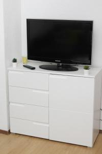 A television and/or entertainment centre at Apartman Zen