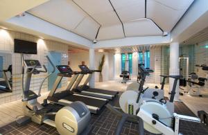 Fitness centrum a/nebo fitness zařízení v ubytování Thon Hotel Oslofjord