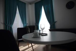 Posezení v ubytování A&F Hotel Chemnitz
