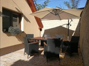Patio nebo venkovní prostory v ubytování Chalupa Starovice