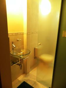 Koupelna v ubytování Hotel Las Residentas