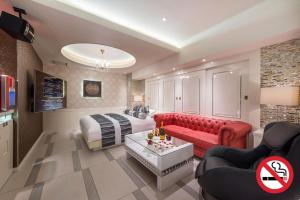 Istumisnurk majutusasutuses HOTEL Dior7