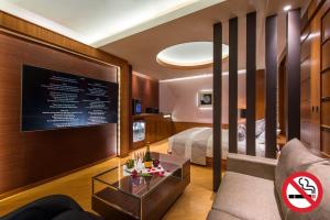 Istumisnurk majutusasutuses HOTEL Dior7