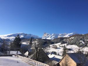 Vue générale sur la montagne ou vue sur la montagne depuis le B&B/chambre d'hôtes