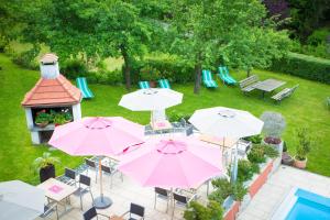 Ogród w obiekcie Hotel Restaurant Thadeushof