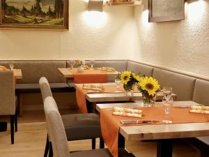 Posezení v ubytování Hotel-Gasthaus zur Eiche