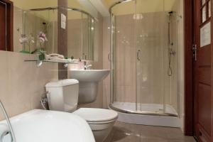 Kúpeľňa v ubytovaní 3D Wawel Apartament