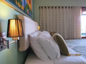 Ένα ή περισσότερα κρεβάτια σε δωμάτιο στο Casa Verde Río