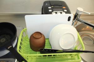名護市にあるGate Inn Nagoの食器乾燥ラック(調理器具、シンク付) +24枚の写真
