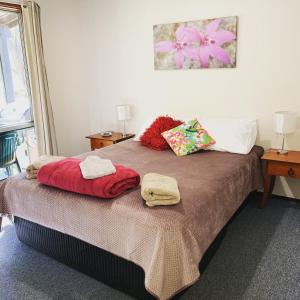 Postel nebo postele na pokoji v ubytování Kerriley Park FarmStay