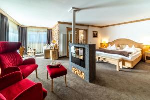 Postel nebo postele na pokoji v ubytování Hotel Sun Valley
