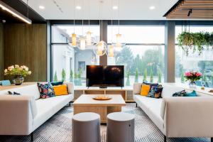 ibis Styles Kraków East的休息区