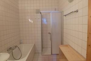 Koupelna v ubytování Appartementhaus Osserblick